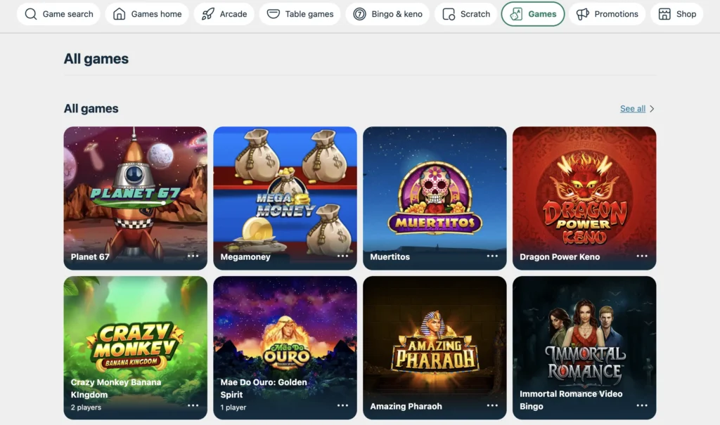 jogos de cassino da BoaBet 